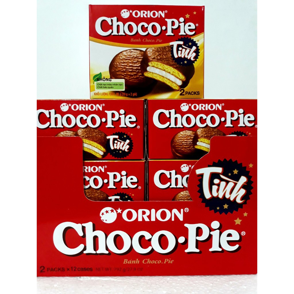 5 HỘP Bánh Chocopie hộp 2 chiếc