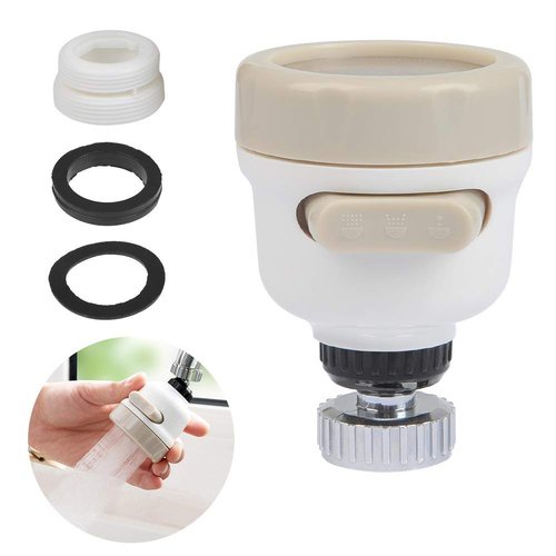 Đầu vòi tăng áp rửa chén xoay 360 độ + 3 áp lực nước thông minh No.101188