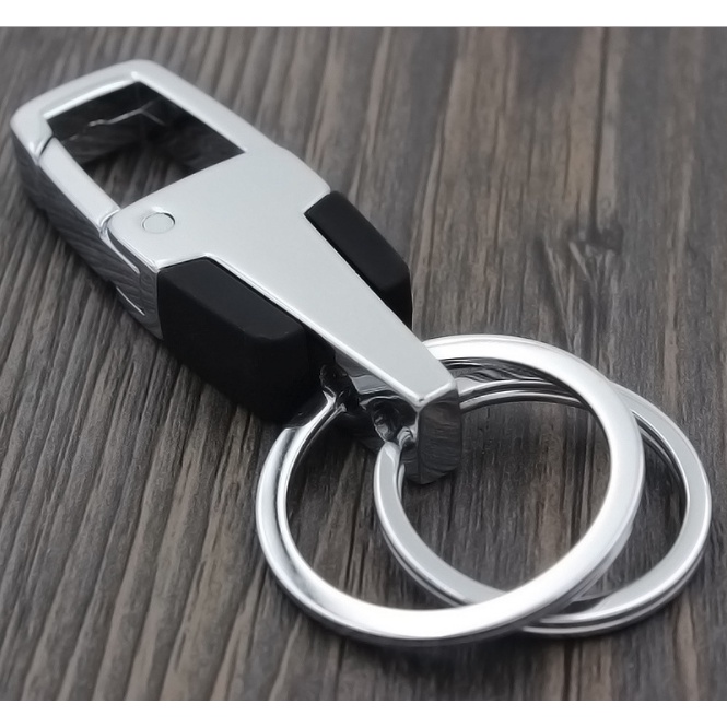 Móc khóa ô tô xe máy móc khóa nam bền đẹp độc đáo tiện lợi kiểu dáng mạnh mẽ