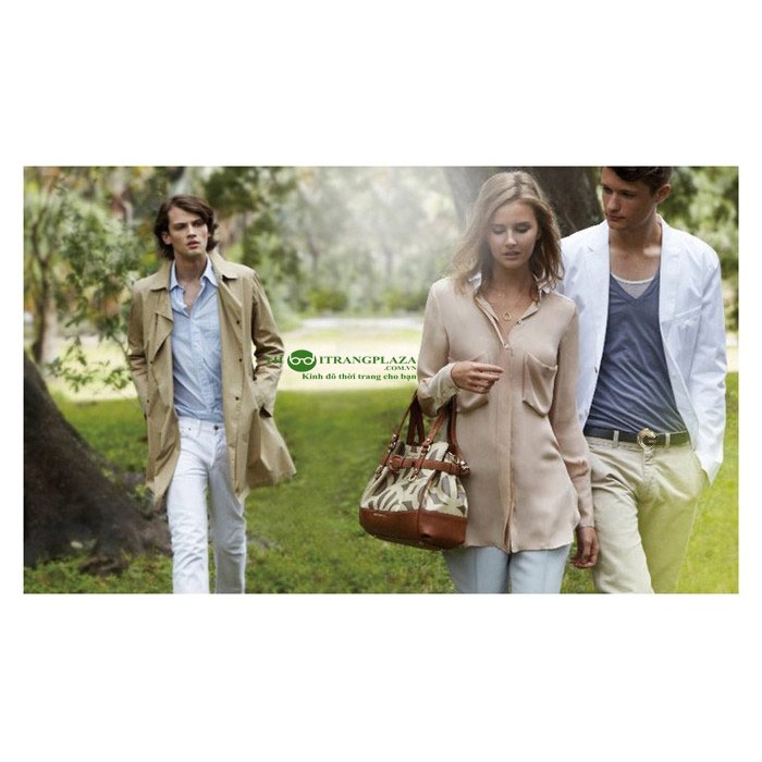 Thắt lưng da nam G mặt khóa hình đầu ngựa, sang trọng lịch lãm ( dây nâu )