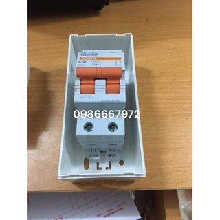 hôp bảo vệ aptomat cài đôi