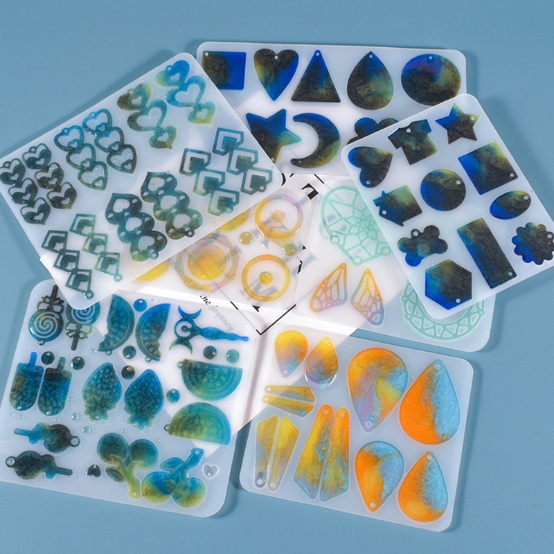 Khuôn Silicone Làm Trang Sức Hình Trái Cây