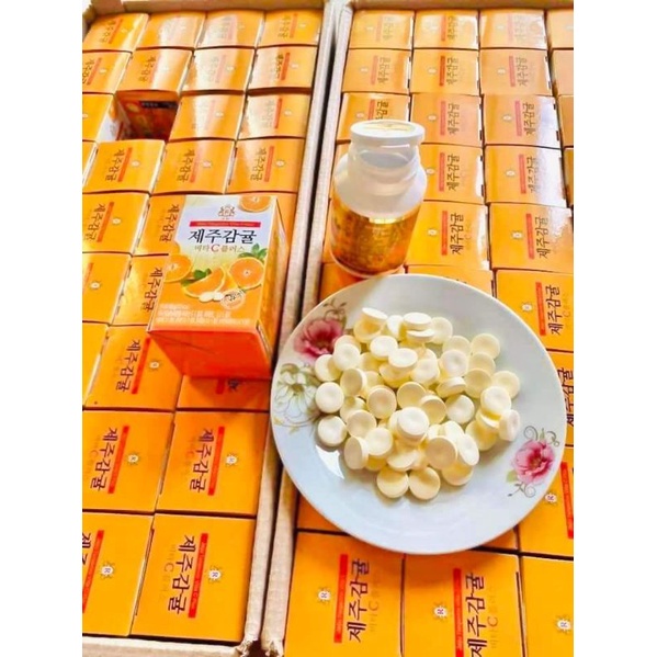 Kẹo ngậm VitaminC Jeju Hàn Quốc 100gr