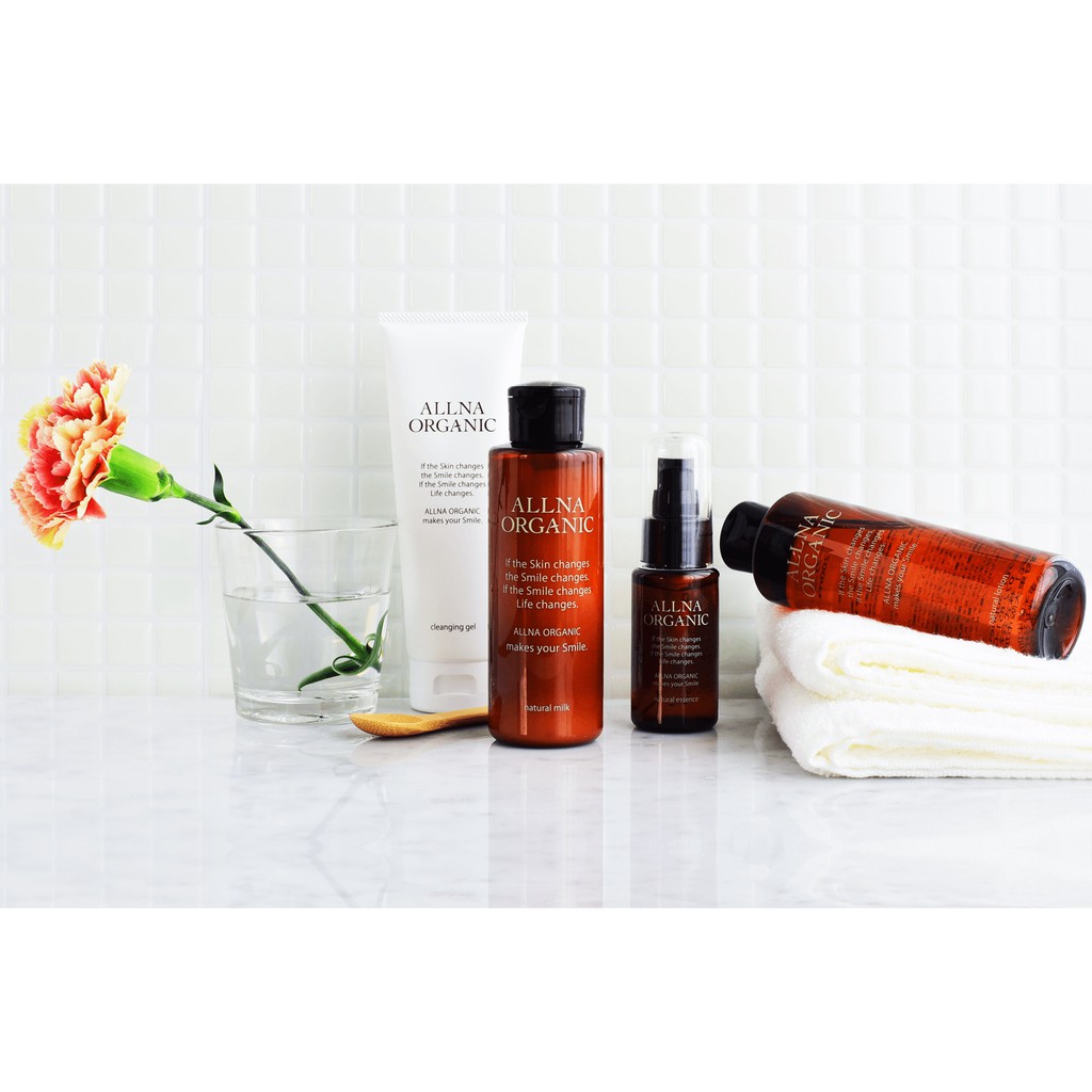 Dầu gội hữu cơ Allna Organnic Collagen Hyaluronic Acid Vitamin /hương hoa oải hương, hoa Calendula/dòng Smooth