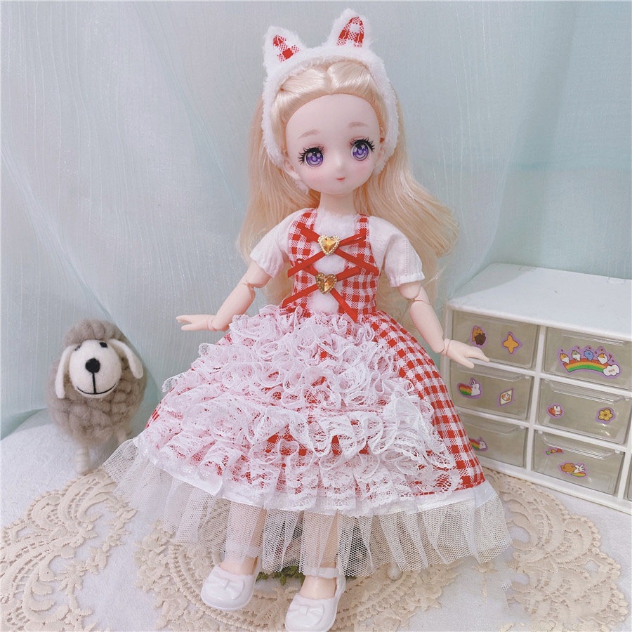 Búp Bê Đồ Chơi 30cm BJD 2022 Mới Đáng Yêu