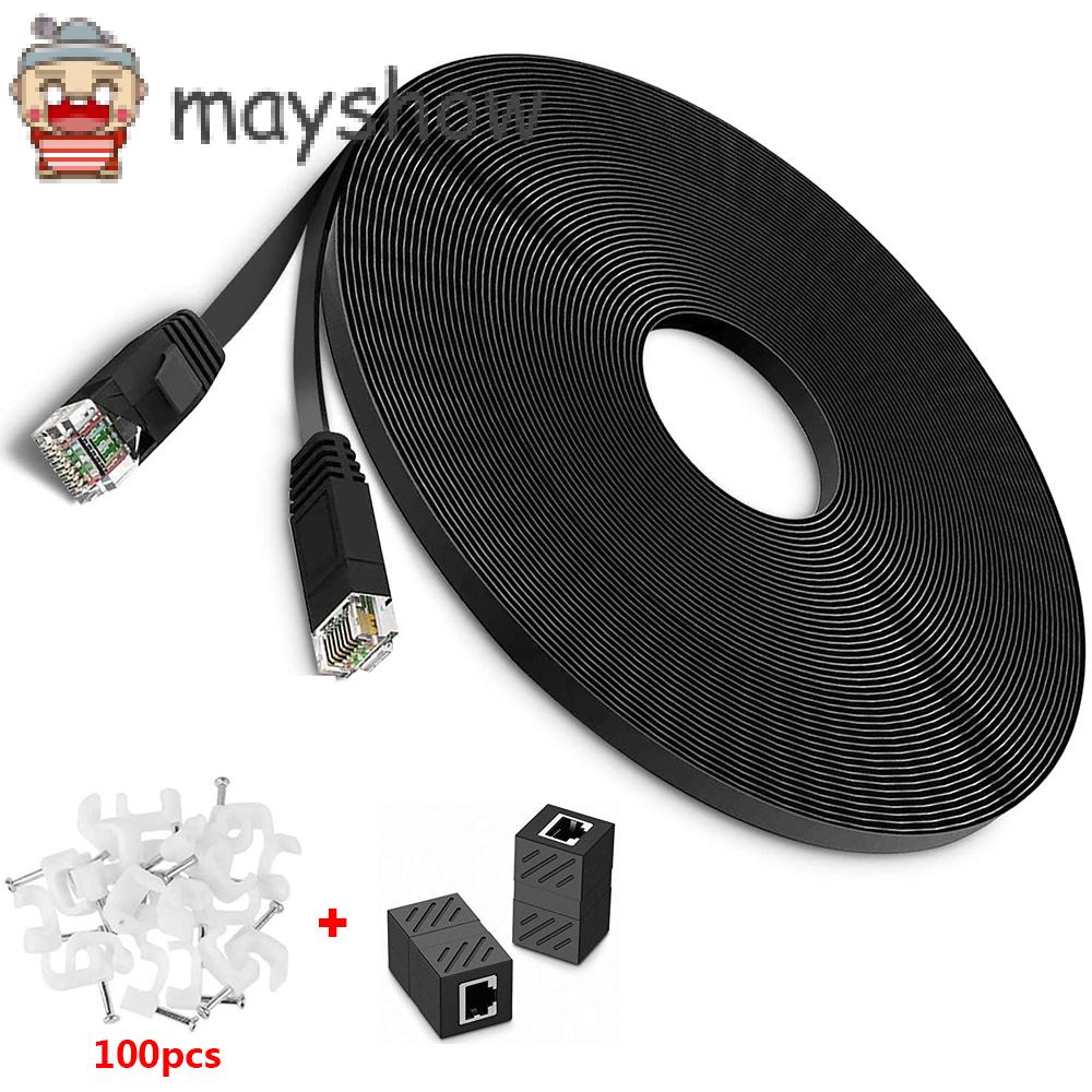 Bộ 100 Dây Cáp Mạng Cat6 Rj45 Chất Lượng Cao