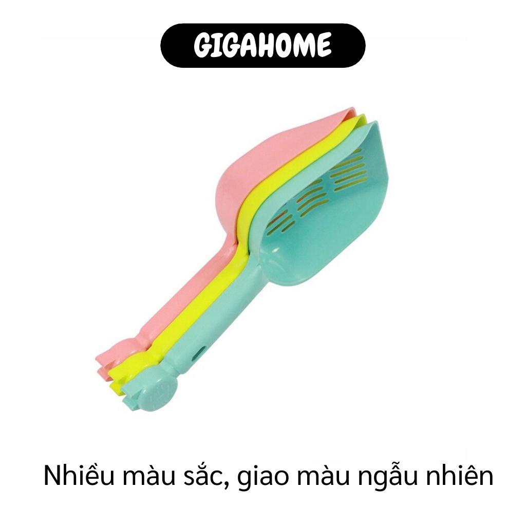 Xẻng Xúc Cát Cho Mèo GIGAHOME Dụng Cụ Hốt Cát Vệ Sinh Phân Cho Chó Mèo 8057