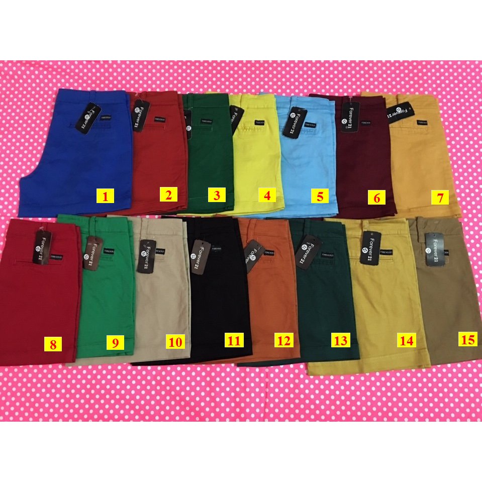Quần kaki thun dáng đùi