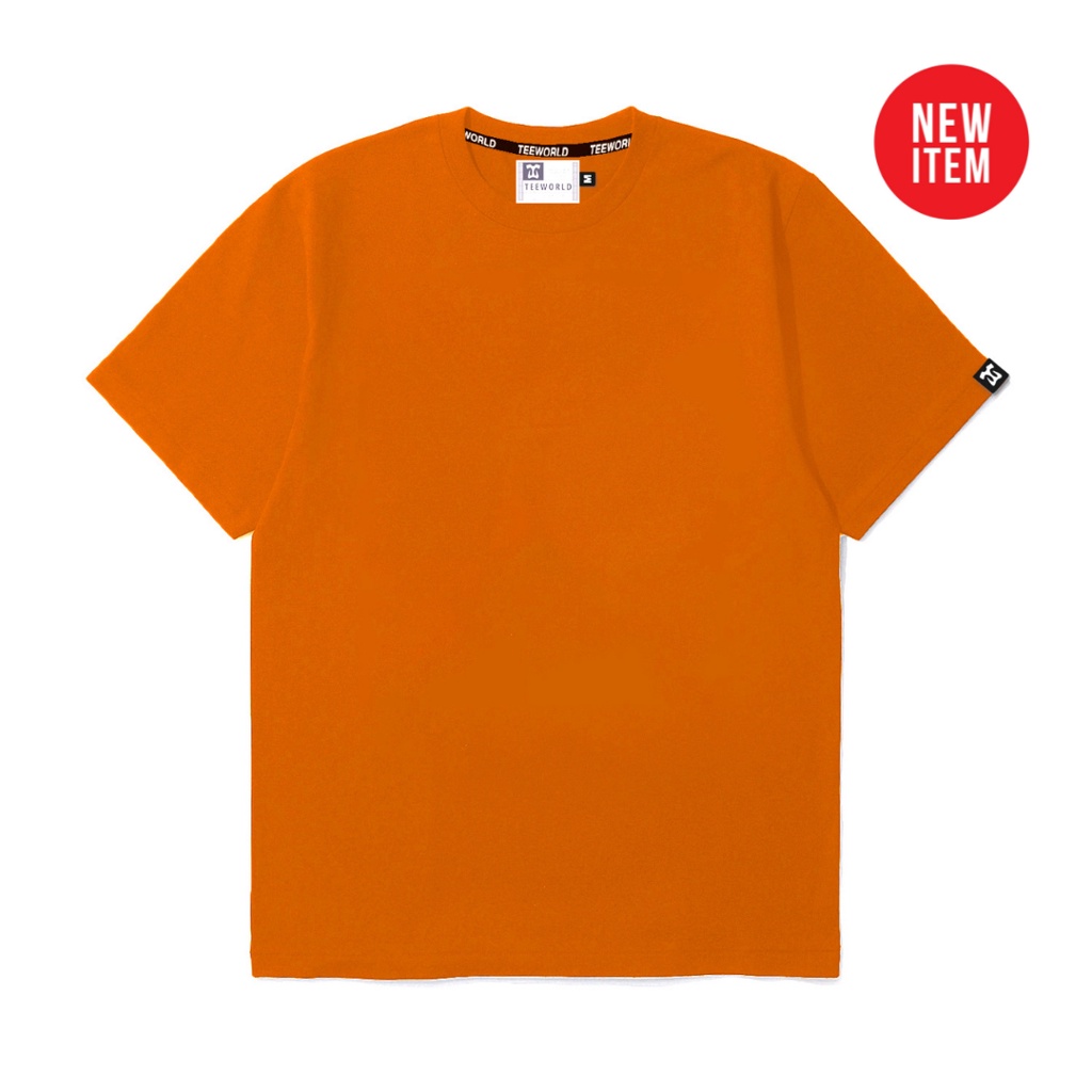 Áo thun Teeworld Basic T-shirt Cam Tím Xanh Nam Nữ Unisex | WebRaoVat - webraovat.net.vn