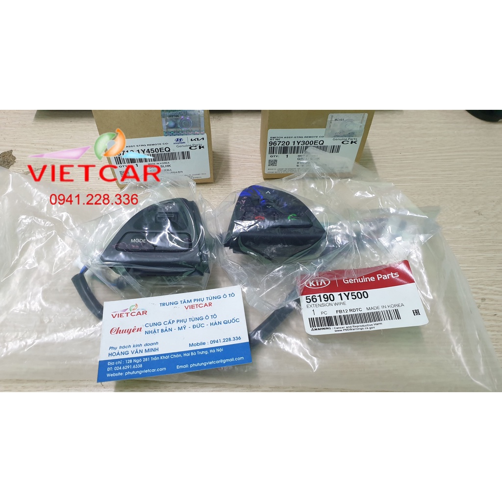 Phím,công tắc, khiển vô lăng Kia Morning 2012-2015