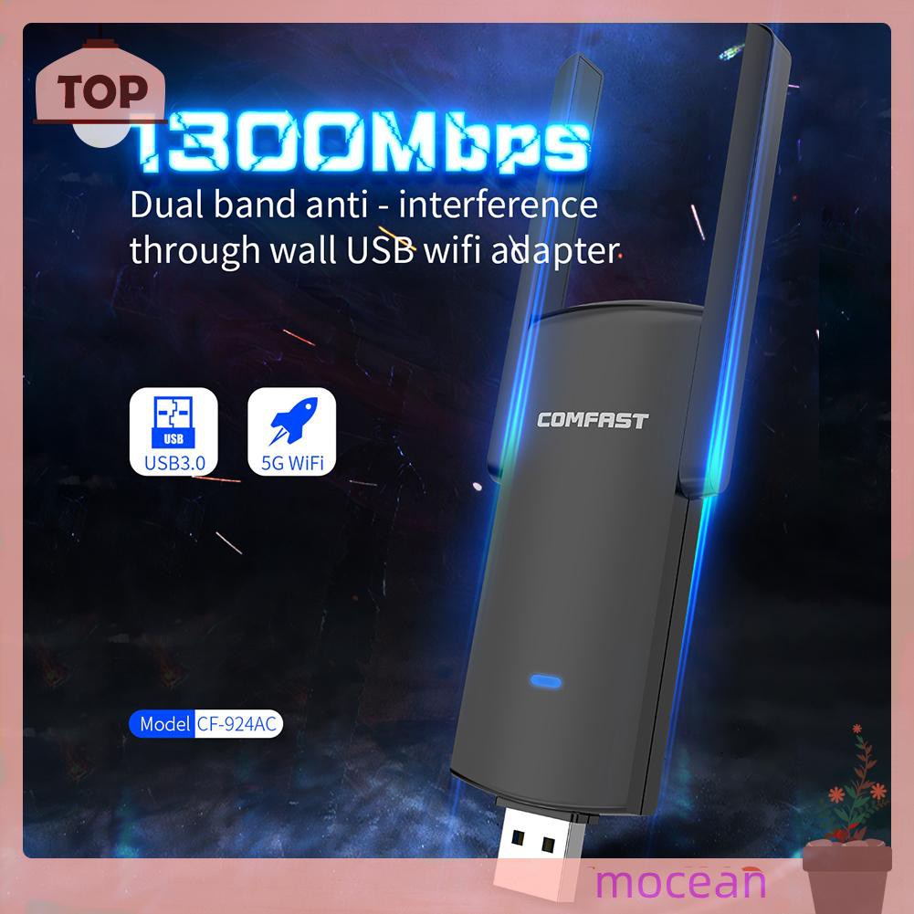 Usb 3.0 Thu Sóng Wifi Hiệu Mocean Comfast Cf-924Ac 1300m 2.4 / 5.8ghz | BigBuy360 - bigbuy360.vn