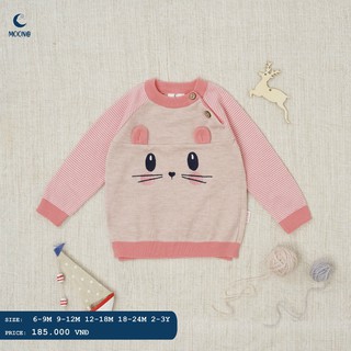Áo len lông cừu raglan Moon
