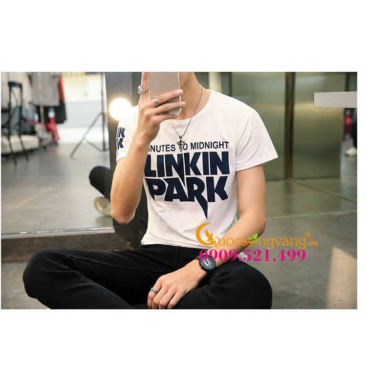 Áo thun nam cổ tròn áo thun nam ngắn tay GLA121 Cuocsongvang