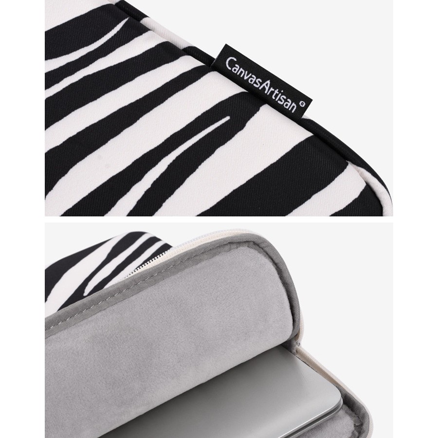 CanvasArtisan Túi Đựng Laptop Chống Thấm Nước Họa Tiết Ngựa Vằn Thời Trang Cho Matebook Air Pro 11 / 12 / 13 / 14 / 15 Inch