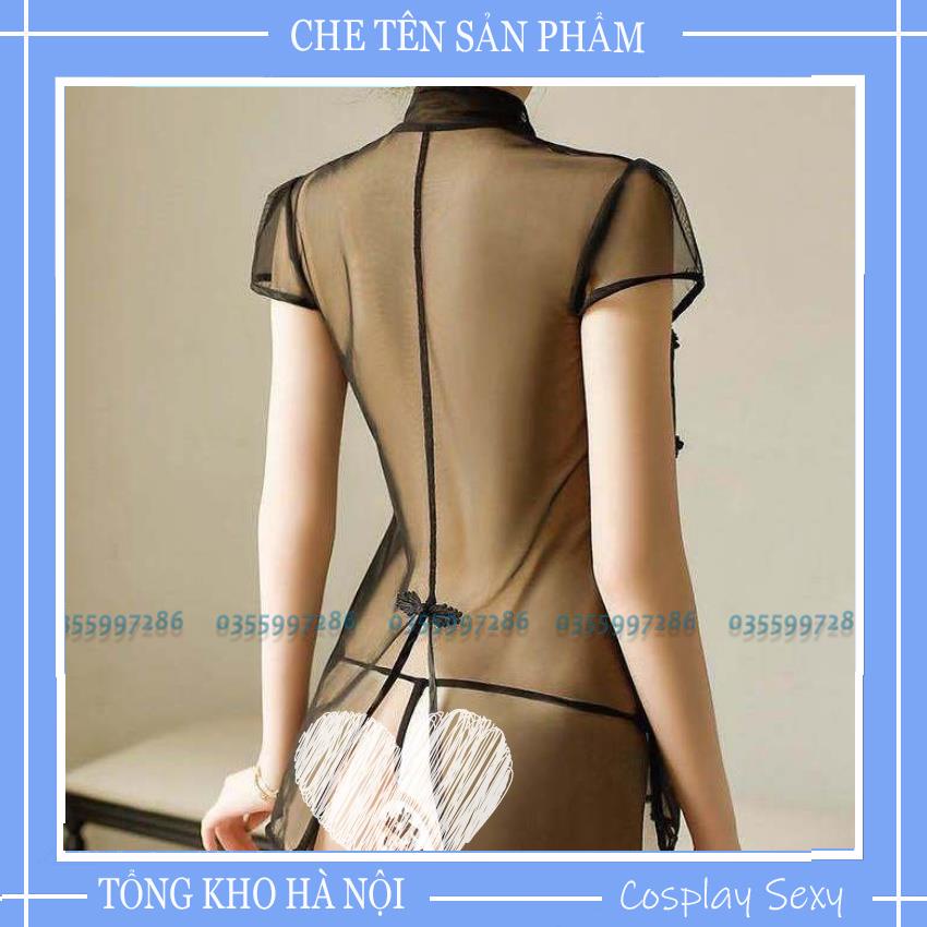 Áo Ngủ Sexy Voan Xuyên Thấu, Cosplay Sườn Xám Phong Cách Cổ Trang Trung Hoa Mã: ASXV005 | BigBuy360 - bigbuy360.vn