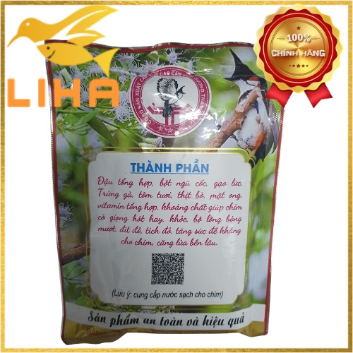 Cám Chào Mào Bình Dương Gold 200gr -Dành Cho Cả Chim Thi Đấu và Thay Lông
