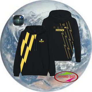 HOT - COMBO mua 1 được 3 Team Heavy - Áo Hoodie Heavy Mũ Phản Quang  và áo phông Heavy gia tốt nhất