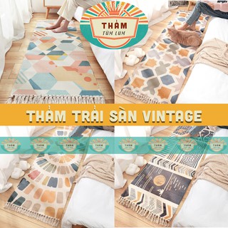 THẢM scandinavian Thảm vintage có đế chống trượt CAO CẤP VOL7 - TR7