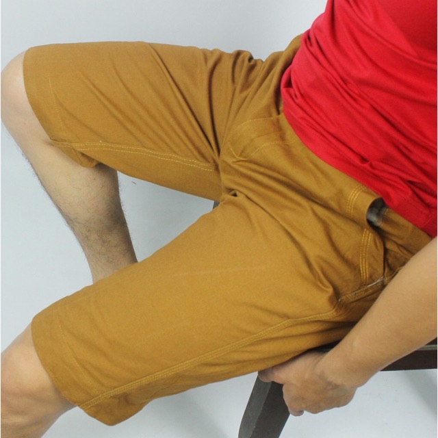 Quần short kaki nam cao cấp dành cho lứa tuổi trung niên chất liệu thuần kaki mềm mại,thoáng khí bền đẹp