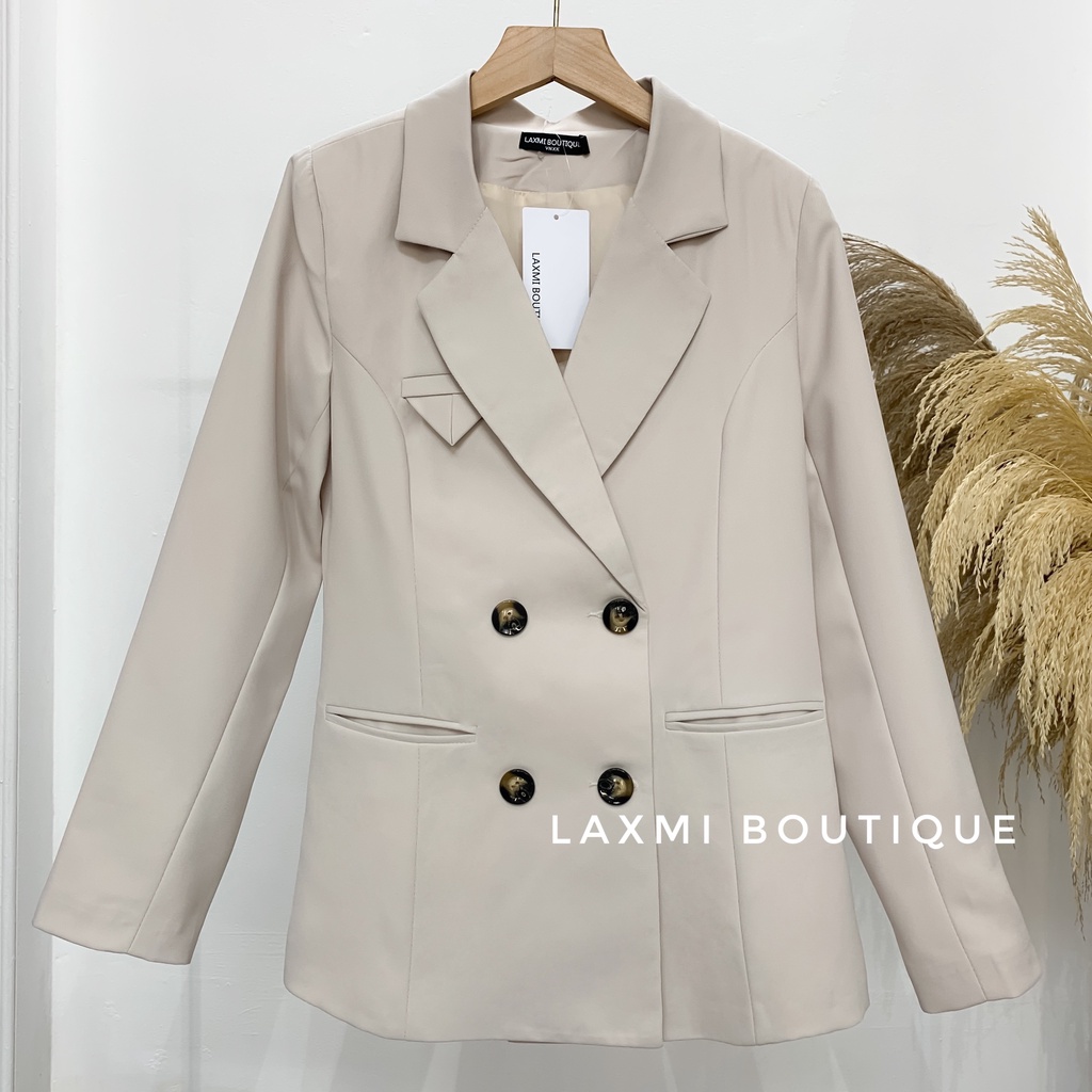 Áo Blazer - Vest màu nữ công sở phong cách Hàn Quốc - Laxmi Boutique - M606 | BigBuy360 - bigbuy360.vn