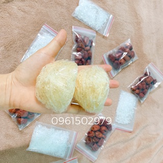 Set yến 1 tổ, set yến 2 tổ tặng táo đỏ đường phèn.
