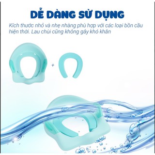 Lót ngồi toilet thu nhỏ miệng bồn cầu cho trẻ em h513 royalcare - ảnh sản phẩm 3