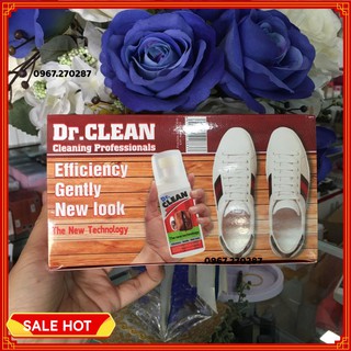 NƯỚC LAU GIÀY, Túi Da DR.CLEAN – Một Bộ Nguyên Hộp Gồm 1 Lọ Dung Dịch 100ml, 1 Chổi Phủi Bụi, 1 Túi Khăn Lau - Chuyên sỉ