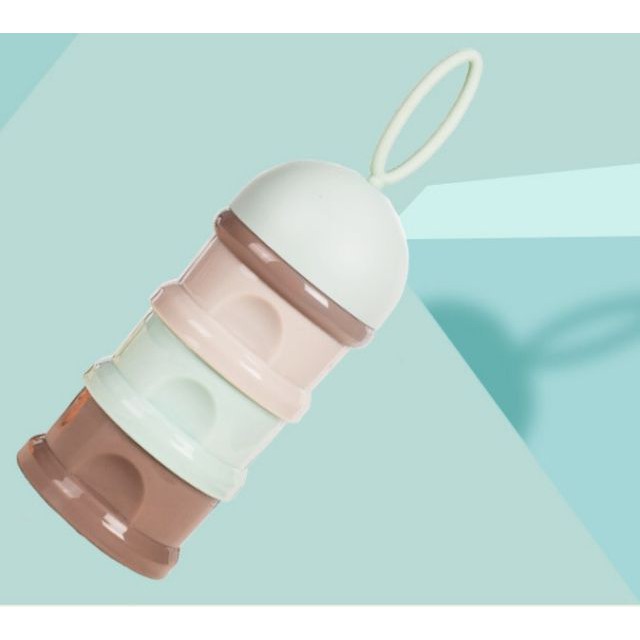 Bộ chia sữa và đồ ăn 3 ngăn dày đục xịn tiện dụng