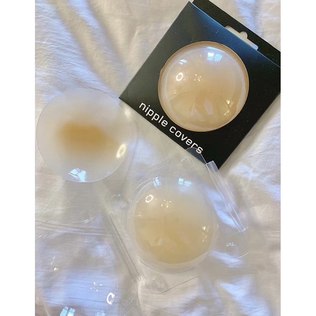👙 Miếng Dán Ngực Softie Silicon Nhiệt Tự Thân Không Keo, Dán Ti Siêu Dính Bảo Vệ Nhũ Hoa 380 👙