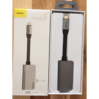 [Type-C ra HDMI] Hub/ Bộ chuyển cổng Baseus Little Box CAHUB-E0G
