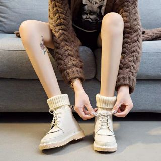 Giầy boot cao cổ len ( Hàng order) hagauorder