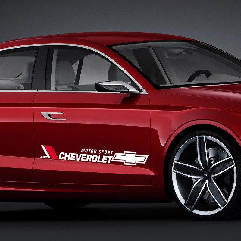 Dải Tem Dán Sườn Xe ô Tô Chevrolet Ms-350