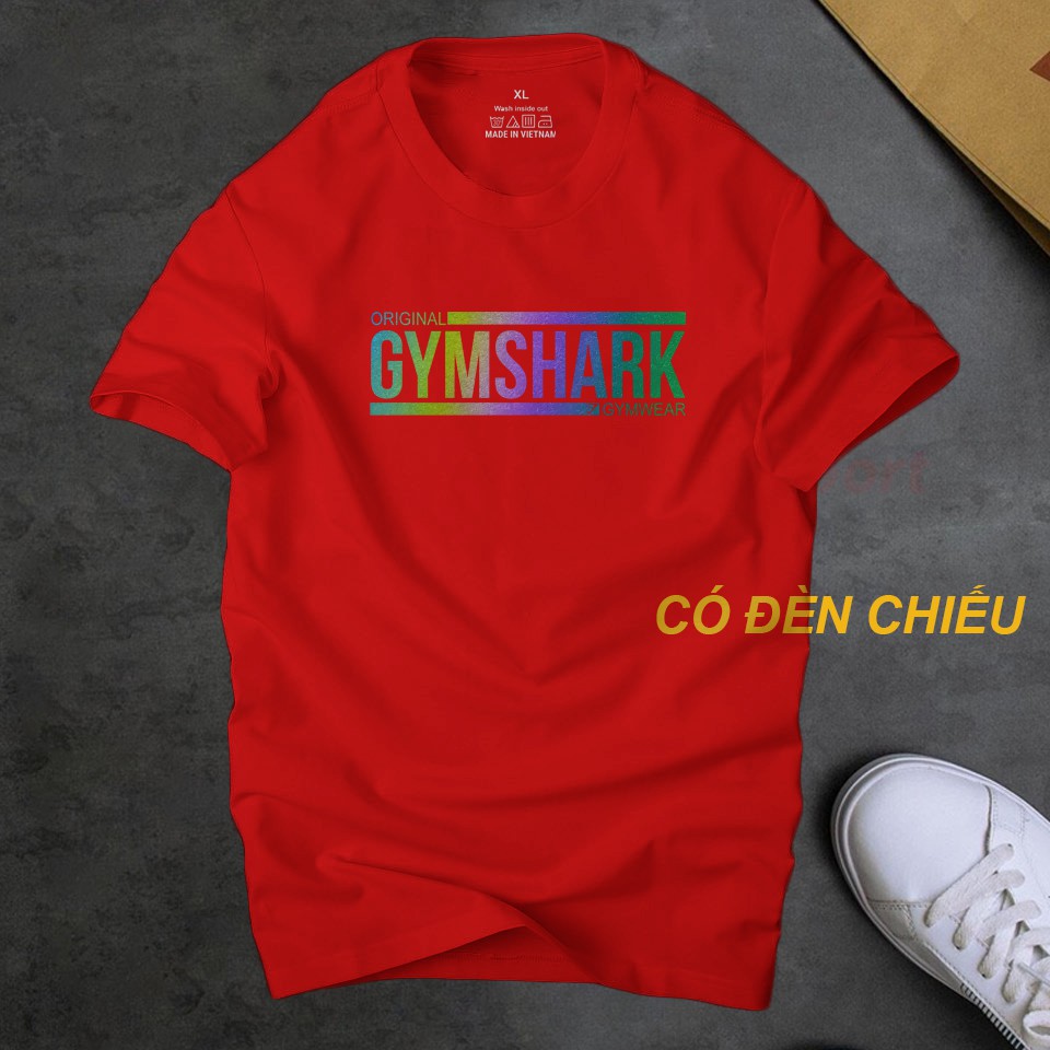 Áo thun nam thể thao GS2 phong cách mạnh mẽ, chất vải cotton 65/35 dầy dặn co giãn 4 chiều tốt