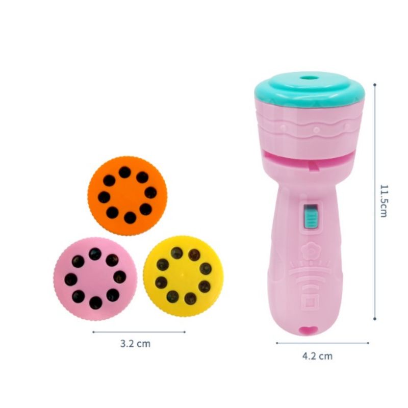 Đèn pin chiếu 48 hình ảnh rõ nét - Đồ chơi cho bé