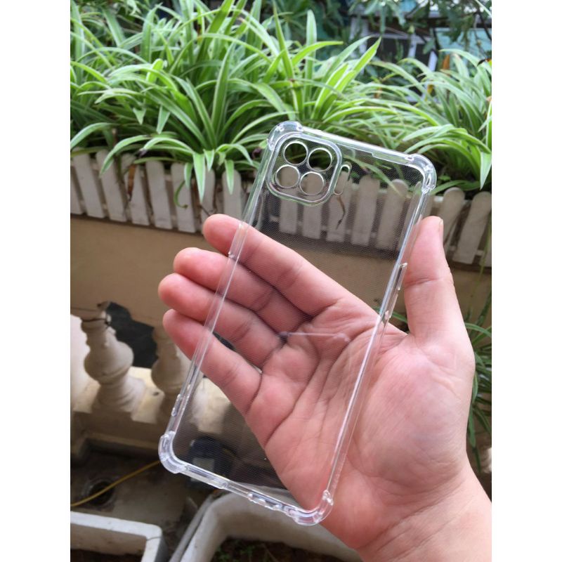 Ốp lưng Oppo A93/ F17 Pro /A53 2020 chống sốc trong suốt có gờ nhô cao 4 góc bảo vệ máy, bảo vệ camera