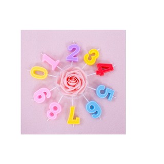 Nến số có khay đựng