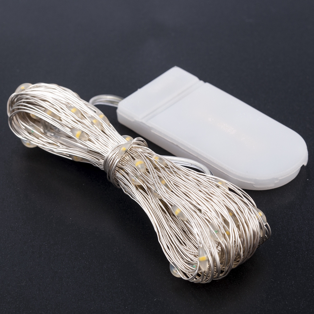 Dây Đèn LED 2m-10m Tùy Chọn Trang Trí Giáng Sinh Đa Dụng