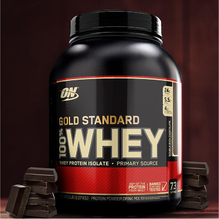 ON GOLD STANDARD  WHEY PROTEIN 5LBS - 2.27 Kg - Tăng cơ, Giảm mỡ