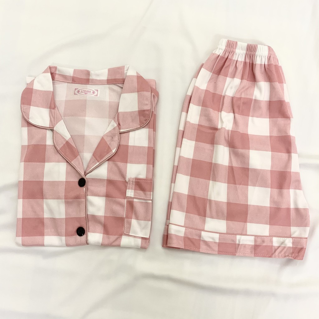 Pijama Cộc Mặc Nhà, Bộ Ngủ Nữ Nhiều Màu Họa Tiết Xinh Xắn CCCP09