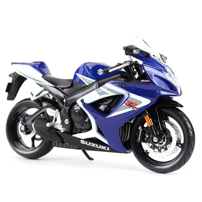 MÔ HÌNH XE MOTO SUZUKI GSX-R750 MAISTO tỷ lệ 1:12