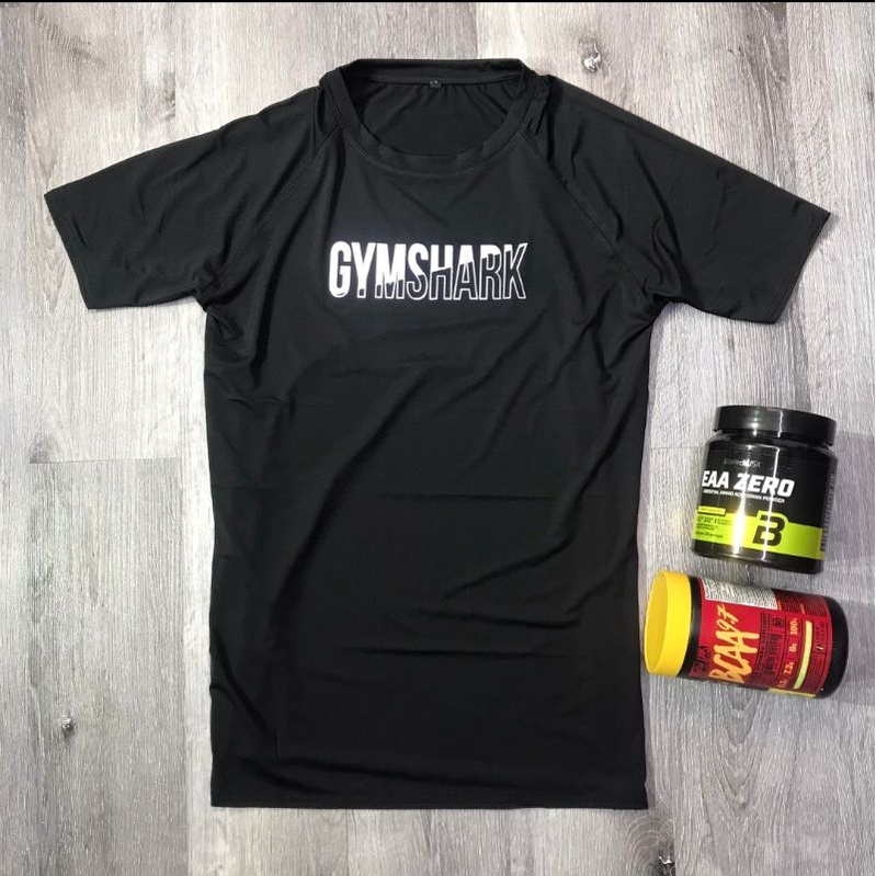 Áo thun gym nam GYMSHAK, áo thun thể thao nam phom body cực chất