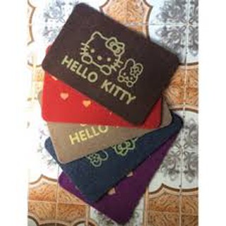 THẢM LAU CHÂN CHÂN SỢI MICROBE THÁI LAN [HELLO KITTY]