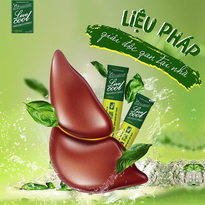 Bột Sủi Thanh Nhiệt Hương Live Cool / Livecool  - Gia Hân Pharmacy