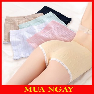Quần mặc váy gân viền ren cao cấp siêu xinh