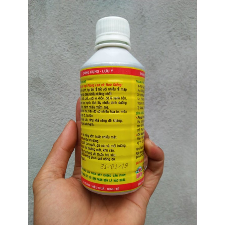 HVP-VITAMIN B1 CHUYÊN PHONG LAN VÀ HOA KIỂNG 250ml