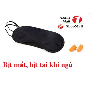 [GIÁ HỦY DIỆT] Combo Bộ 3 Gối Hơi Du Lịch (Gối Hơi - Bịt Mắt - Bịt Tai)
