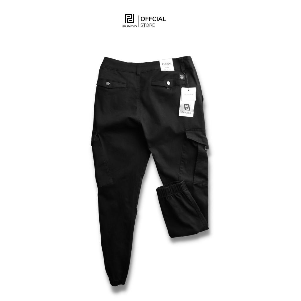 Quần jogger nam PUNDO chất kaki mềm mịn, màu basic dễ phối ,phong cách trẻ trung năng động QDPD12