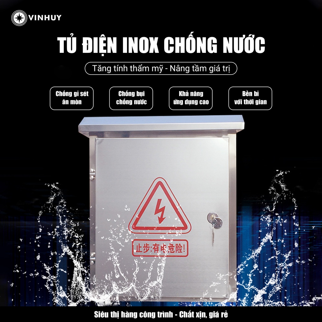 TỦ ĐIỆN NGOÀI TRỜI - INOX 201
