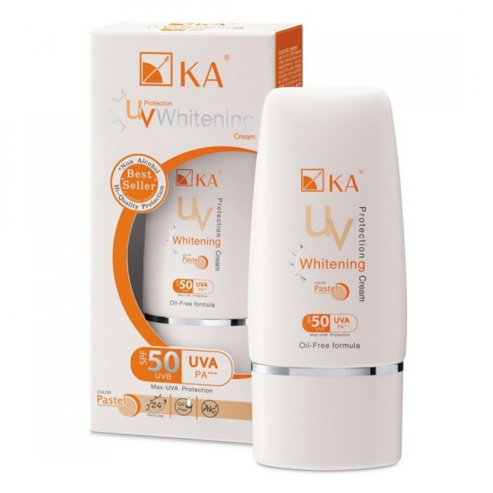 [ Tặng kèm son dưỡng môi KA lip care ] Kem chống nắng, dưỡng da KA UV 15g nhập khẩu Thái Lan ngăn ngừa sự xỉn màu