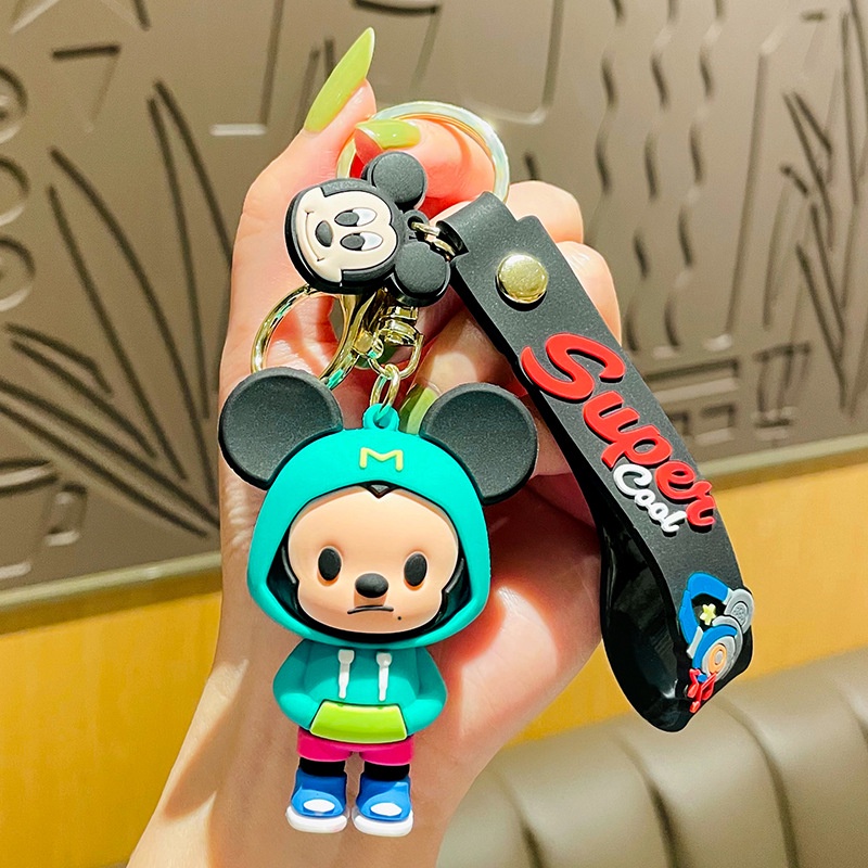 Móc Khóa Hình Chuột Mickey Và Minnie Dễ Thương